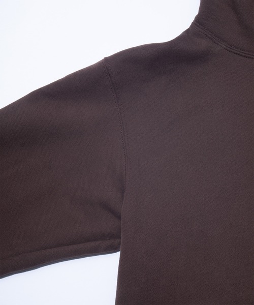 F/CE. (エフシーイー)の「F/CE. FLANNEL COTTON SWEAT EMBROIDERY HOODIE / エフシーイー フランネル コットン スウェット エンブロイダリー フーディ(パーカー・メンズ・チャコール/ブラック・SMALL/MEDIUM/LARGE)」の8枚目の写真