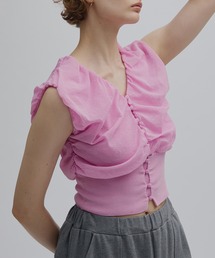 Ameri（アメリ）の「2WAY FULL GATHER KNIT BLOUSE（シャツ/ブラウス）」