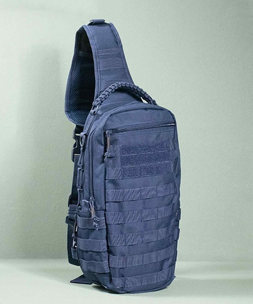 Beautiful Harmony(ビューティフルハーモニー)の「MOLLE ワンショルダーバッグ(ショルダーバッグ・メンズ・ネイビー/マルチ/オリーブ・FREE)」の1枚目の写真