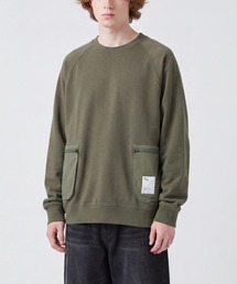 【Wasted Collective/ウェイステッド コレクティブ】Recycled Cotton Fleece New Crew WC-RCCRW02