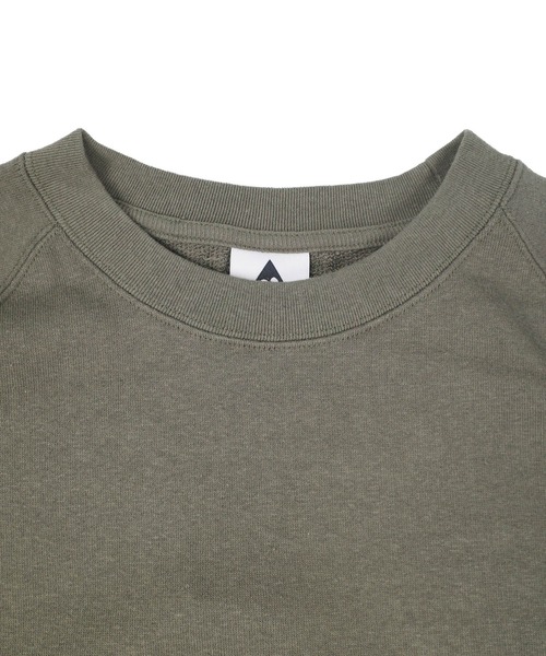 INNOCENT(イノセント)の「【Wasted Collective/ウェイステッド コレクティブ】Recycled Cotton Fleece New Crew WC-RCCRW02(スウェット・メンズ・オリーブ/ブラック・SMALL/MEDIUM/LARGE/XX-LARGE/X-SMALL/X-LARGE)」の11枚目の写真