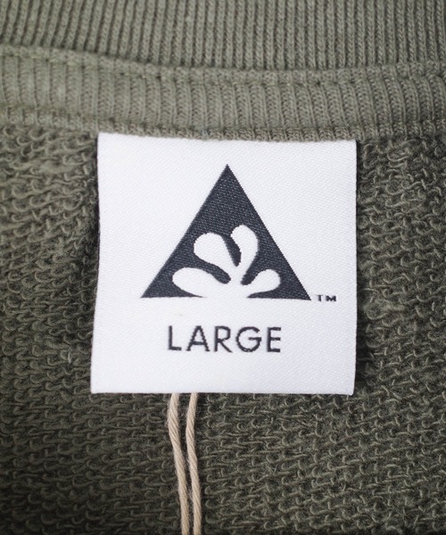 INNOCENT(イノセント)の「【Wasted Collective/ウェイステッド コレクティブ】Recycled Cotton Fleece New Crew WC-RCCRW02(スウェット・メンズ・オリーブ/ブラック・SMALL/MEDIUM/LARGE/XX-LARGE/X-SMALL/X-LARGE)」の12枚目の写真