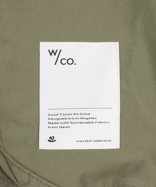 INNOCENT(イノセント)の「【Wasted Collective/ウェイステッド コレクティブ】Recycled Cotton Fleece New Crew WC-RCCRW02(スウェット・メンズ・オリーブ/ブラック・SMALL/MEDIUM/LARGE/XX-LARGE/X-SMALL/X-LARGE)」の15枚目の写真