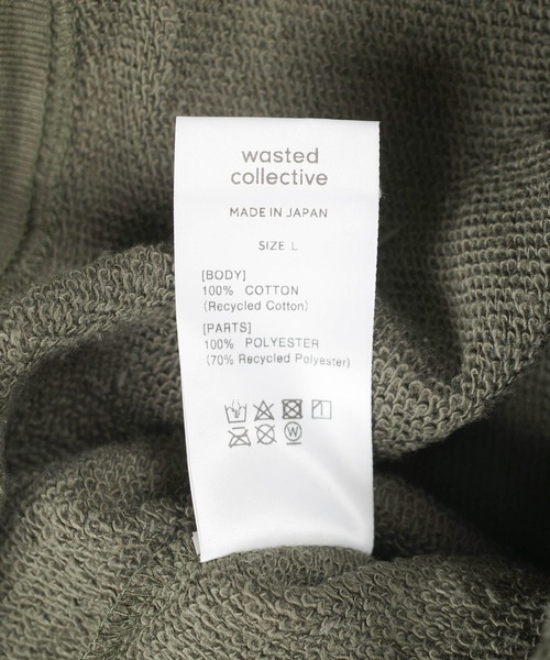 INNOCENT(イノセント)の「【Wasted Collective/ウェイステッド コレクティブ】Recycled Cotton Fleece New Crew WC-RCCRW02(スウェット・メンズ・オリーブ/ブラック・SMALL/MEDIUM/LARGE/XX-LARGE/X-SMALL/X-LARGE)」の17枚目の写真