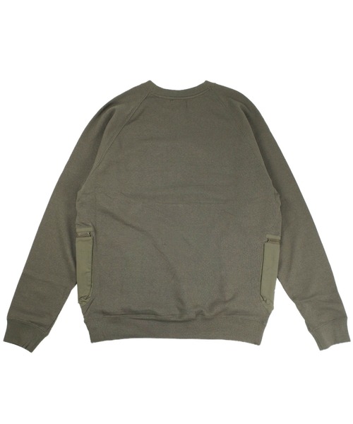 INNOCENT(イノセント)の「【Wasted Collective/ウェイステッド コレクティブ】Recycled Cotton Fleece New Crew WC-RCCRW02(スウェット・メンズ・オリーブ/ブラック・SMALL/MEDIUM/LARGE/XX-LARGE/X-SMALL/X-LARGE)」の19枚目の写真