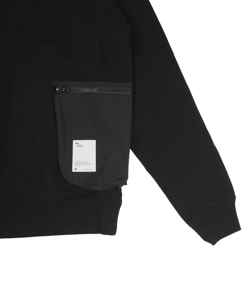 INNOCENT(イノセント)の「【Wasted Collective/ウェイステッド コレクティブ】Recycled Cotton Fleece New Crew WC-RCCRW02(スウェット・メンズ・オリーブ/ブラック・SMALL/MEDIUM/LARGE/XX-LARGE/X-SMALL/X-LARGE)」の4枚目の写真