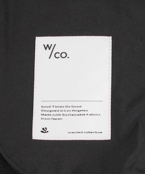 INNOCENT(イノセント)の「【Wasted Collective/ウェイステッド コレクティブ】Recycled Cotton Fleece New Crew WC-RCCRW02(スウェット・メンズ・オリーブ/ブラック・SMALL/MEDIUM/LARGE/XX-LARGE/X-SMALL/X-LARGE)」の6枚目の写真
