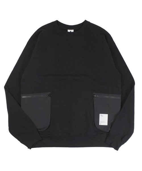 INNOCENT(イノセント)の「【Wasted Collective/ウェイステッド コレクティブ】Recycled Cotton Fleece New Crew WC-RCCRW02(スウェット・メンズ・オリーブ/ブラック・SMALL/MEDIUM/LARGE/XX-LARGE/X-SMALL/X-LARGE)」の7枚目の写真