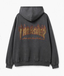 Thrasher/スラッシャー/【LHP別注】RHINESTONE HOODIE/ラインストーンフーディー