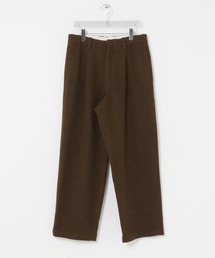 new basic BOILED WOOL TROUSER