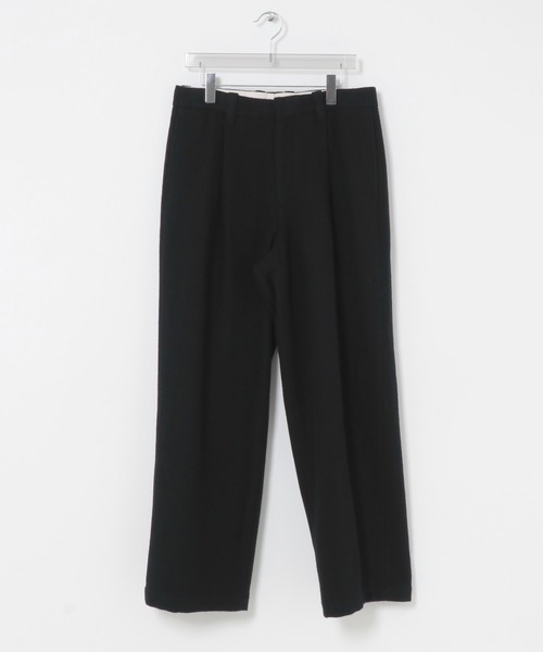 URBAN RESEARCH(アーバンリサーチ)の「new basic BOILED WOOL TROUSER(スラックス・メンズ・ブラウン/ブラック・LARGE/MEDIUM)」の1枚目の写真