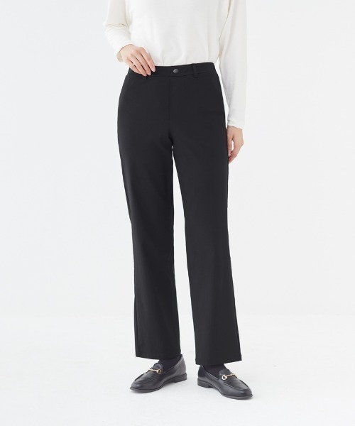 Tuche（トゥシェ）の「Tuche/トゥシェ ストレートパンツ マットレーヨン混 ストレッチ（その他パンツ・レディース・グレー/ブラック/ネイビー・LARGE/MEDIUM/X-LARGE/SMALL）」の11枚目の写真