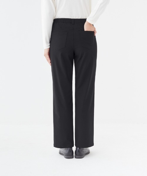 Tuche（トゥシェ）の「Tuche/トゥシェ ストレートパンツ マットレーヨン混 ストレッチ（その他パンツ・レディース・グレー/ブラック/ネイビー・LARGE/MEDIUM/X-LARGE/SMALL）」の12枚目の写真