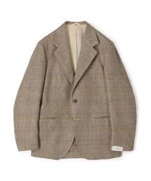 【別注】De Petrillo CUMA リネン シングルブレステッド3Bジャケット