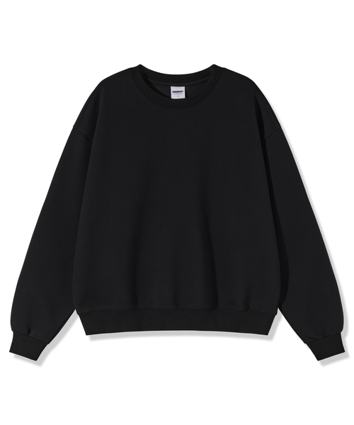 PIANER(ピアネール)の「ハッポ オーバーサイズ クロップドスウェット (ブラック)(スウェット・レディース・ブラック・MEDIUM/LARGE/X-LARGE)」の1枚目の写真