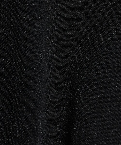 UNITED ARROWS(ユナイテッドアローズ)の「ラメ ジャガード スキッパー ニット ‐ウォッシャブル‐(ニット/セーター・レディース・ダークグレー/ブラック・FREE)」の9枚目の写真
