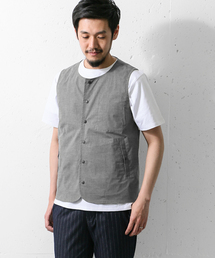 URBAN RESEARCH DOORS MENS | DOORS T/Cウェザークルーネックベスト(ベスト)