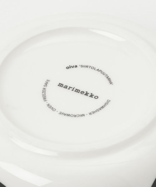 marimekko モダンデザイン皿 4枚セット marimekko モダンデザイン皿 4
