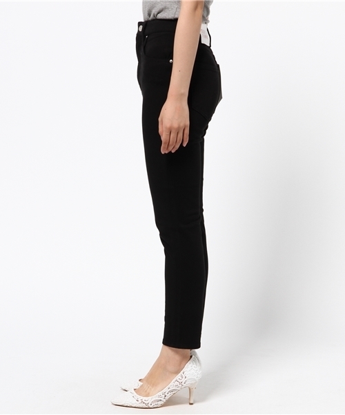 SLY（スライ）の「2WAY STRETCH JW ANKLE SLIM-E（デニムパンツ・レディース・ブラック/ピンク・0/1/2）」の14枚目の写真
