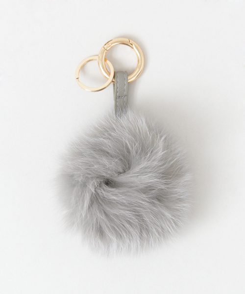 URBAN RESEARCH Sonny Label(アーバンリサーチサニーレーベル)の「Sonny Label FOX FUR チャーム(チャーム・レディース・グレー/ブラウン/ライトブルー/ライトピンク・ONE)」の10枚目の写真
