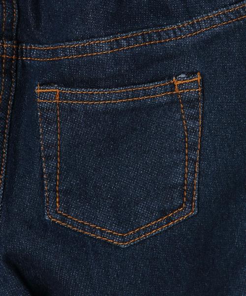 coen（コーエン）の「【coen kids】ドビーデニムパンツ（デニムパンツ・キッズ・ネイビー・110/100/130/120）」の2枚目の写真