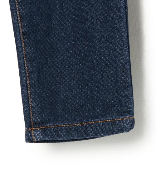 coen（コーエン）の「【coen kids】ドビーデニムパンツ（デニムパンツ・キッズ・ネイビー・110/100/130/120）」の3枚目の写真