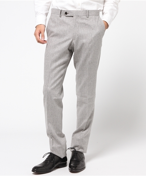 Taka Q タカキュー の タカキューメンズ Taka Q Men イタリアインポート生地 ａｎｇｅｌｉｃｏ ライトグレースラックス スーツパンツ Wear