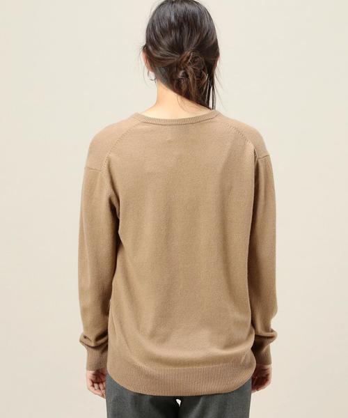 BEAUTY&YOUTH UNITED ARROWS(ビューティーアンドユースユナイテッドアローズ)の「BY カシミヤ Vネックニット◆(ニット/セーター・レディース・ブラック/ベージュ/ピンク・FREE)」の4枚目の写真