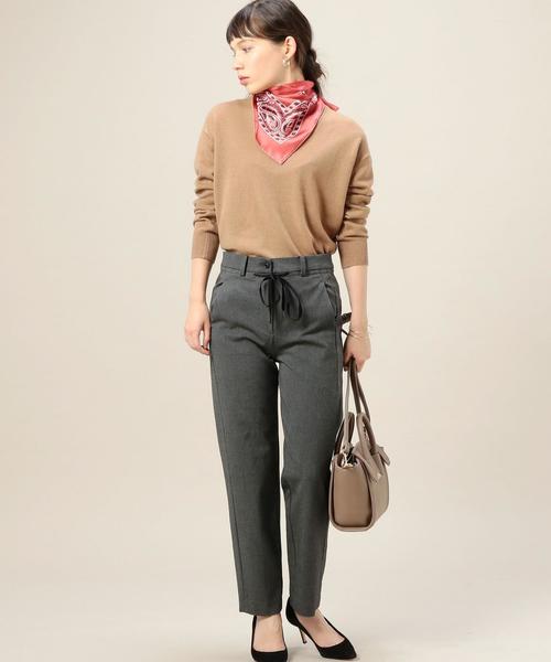 BEAUTY&YOUTH UNITED ARROWS(ビューティーアンドユースユナイテッドアローズ)の「BY カシミヤ Vネックニット◆(ニット/セーター・レディース・ブラック/ベージュ/ピンク・FREE)」の7枚目の写真