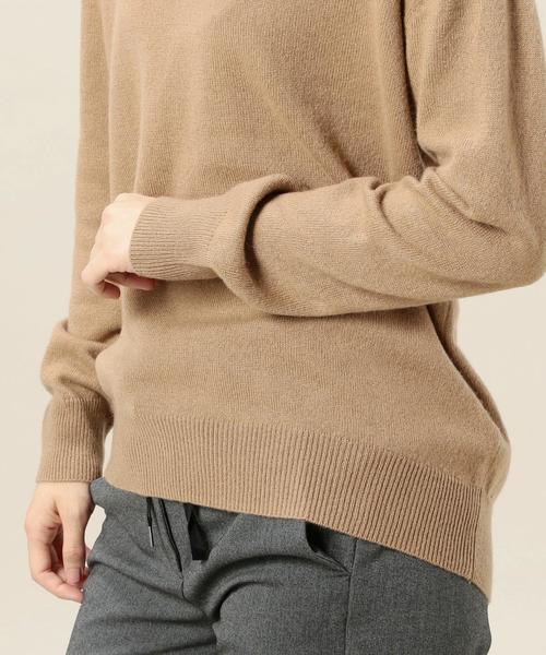 BEAUTY&YOUTH UNITED ARROWS(ビューティーアンドユースユナイテッドアローズ)の「BY カシミヤ Vネックニット◆(ニット/セーター・レディース・ブラック/ベージュ/ピンク・FREE)」の9枚目の写真