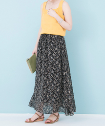 URBAN RESEARCH |  UR ギャザーロングスカート　(スカート)