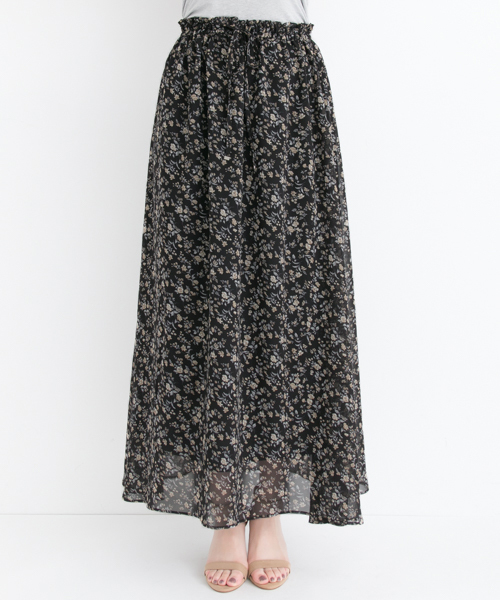 URBAN RESEARCH（アーバンリサーチ）の「ギャザーロングスカート（スカート・レディース・カーキ/その他1・FREE）」の19枚目の写真