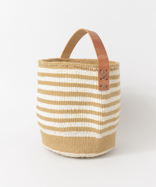 COMPILATION（コンピレーション）の「COMPILATION サイザルバスケット（トートバッグ・レディース・ブラック/ベージュ/ダークブラウン・FREE）」の4枚目の写真