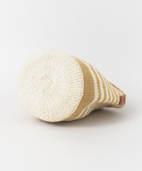 COMPILATION（コンピレーション）の「COMPILATION サイザルバスケット（トートバッグ・レディース・ブラック/ベージュ/ダークブラウン・FREE）」の5枚目の写真