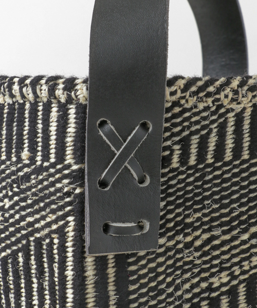 COMPILATION（コンピレーション）の「COMPILATION サイザルバスケット（トートバッグ・レディース・ブラック/ベージュ/ダークブラウン・FREE）」の7枚目の写真