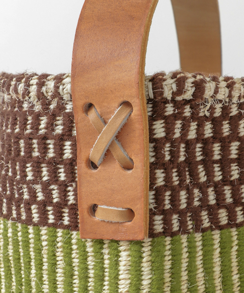 COMPILATION（コンピレーション）の「COMPILATION サイザルバスケット（トートバッグ・レディース・ブラック/ベージュ/ダークブラウン・FREE）」の8枚目の写真