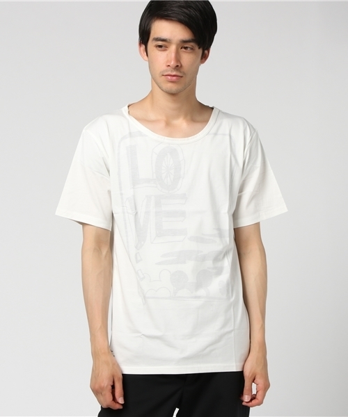 rovtski(ロフトスキー)の「rovtski 綿モダール天竺 プリントUネックTシャツ半袖/AXXSTU9999(Tシャツ/カットソー・メンズ・ブラック系その他4/ブラック系その他6/ホワイト系その他5/ホワイト系その他6/ホワイト系その他2/ホワイト系その他4/ブラック系その他5/ホワイト系その他3/ブラック系その他3/ブラック系その他・LARGE/MEDIUM/X-LARGE)」の11枚目の写真