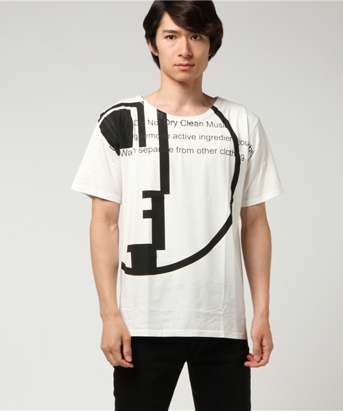 rovtski(ロフトスキー)の「rovtski 綿モダール天竺 プリントUネックTシャツ半袖/AXXSTU9999(Tシャツ/カットソー・メンズ・ブラック系その他4/ブラック系その他6/ホワイト系その他5/ホワイト系その他6/ホワイト系その他2/ホワイト系その他4/ブラック系その他5/ホワイト系その他3/ブラック系その他3/ブラック系その他・LARGE/MEDIUM/X-LARGE)」の12枚目の写真