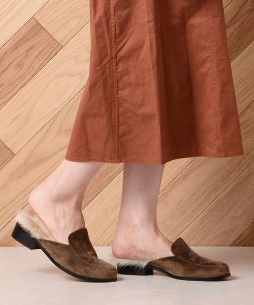 un dix cors(アンディコール)の「ファーミュール(その他シューズ・レディース・ブラウン/ネイビー・SMALL/LARGE/MEDIUM)」の2枚目の写真