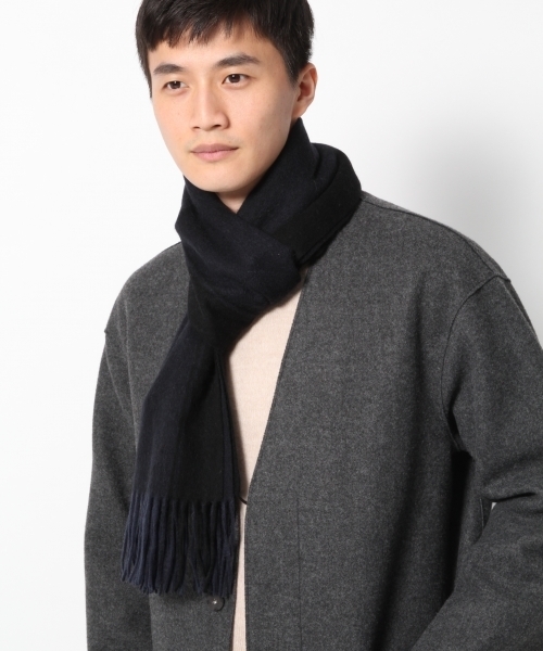 GLOBAL WORK(グローバルワーク)の「カシミヤブレンドマフラー/750225(マフラー・メンズ・ライトブルー/ネイビー/カーキ/グレー/ブラウン/ワインレッド/ダークブルー/グレー系その他/ブラック/イエロー/レッド/ダークグレー/ライトグリーン/レッド系その他・FREE)」の10枚目の写真