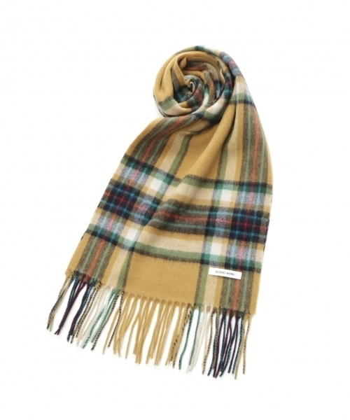 GLOBAL WORK(グローバルワーク)の「カシミヤブレンドマフラー/750225(マフラー・メンズ・ライトブルー/ネイビー/カーキ/グレー/ブラウン/ワインレッド/ダークブルー/グレー系その他/ブラック/イエロー/レッド/ダークグレー/ライトグリーン/レッド系その他・FREE)」の12枚目の写真