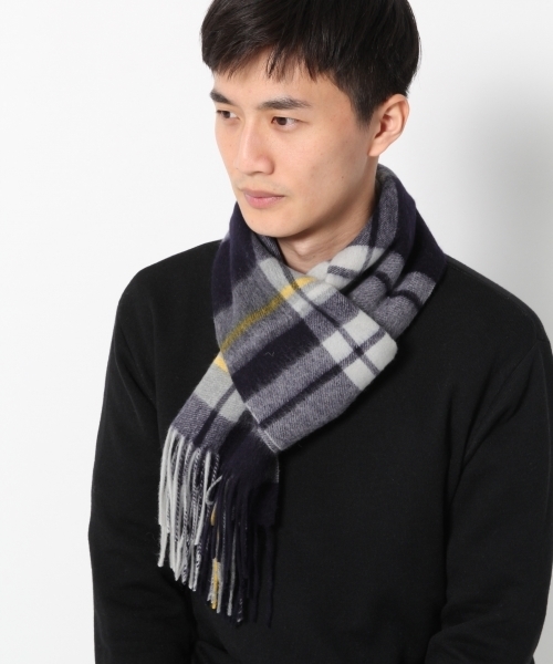 GLOBAL WORK(グローバルワーク)の「カシミヤブレンドマフラー/750225(マフラー・メンズ・ライトブルー/ネイビー/カーキ/グレー/ブラウン/ワインレッド/ダークブルー/グレー系その他/ブラック/イエロー/レッド/ダークグレー/ライトグリーン/レッド系その他・FREE)」の9枚目の写真