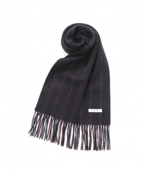 GLOBAL WORK(グローバルワーク)の「カシミヤブレンドマフラー/750225(マフラー・メンズ・ライトブルー/ネイビー/カーキ/グレー/ブラウン/ワインレッド/ダークブルー/グレー系その他/ブラック/イエロー/レッド/ダークグレー/ライトグリーン/レッド系その他・FREE)」の20枚目の写真