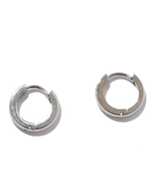 SPINNS（スピンズ）の「ミニフープピアス（ピアス（両耳用）・メンズ・シルバー/ゴールド/その他1/ガンメタ/シルバー系その他/ブラック系その他/ゴールド系その他・ONESIZE）」の14枚目の写真