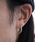 SunKu�i�T���N�j�́uSILVER LARGE HOOP PIERCE / ROUND BAR(�V���o�[ ���[�W �t�[�v �s�A�X/���E���h �o�[)�i�s�A�X�i�Ў��p�j�j�v�b�V���o�[