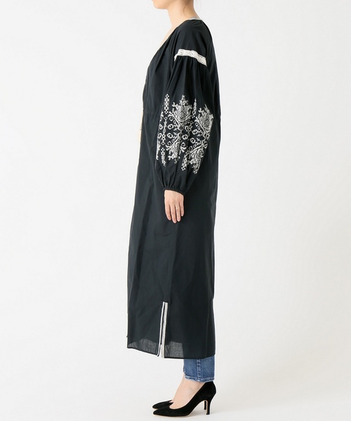 ⭐️SALE⭐️【ヴィンテージ】 刺繍 ワンピース 白 黒 CRAFT STANDARD BOUTIQUE（クラフトスタンダードブティック）の