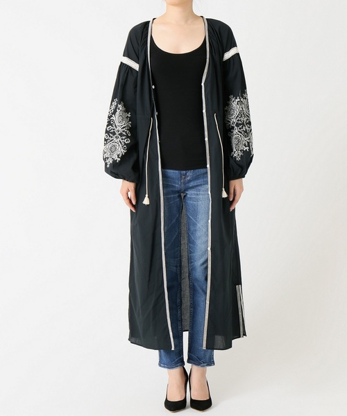 ⭐️SALE⭐️【ヴィンテージ】 刺繍 ワンピース 白 黒 CRAFT STANDARD BOUTIQUE（クラフトスタンダードブティック）の