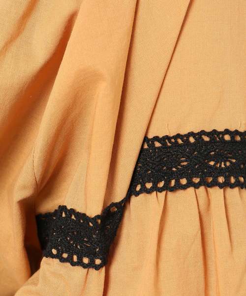 クロスアンドクロス　スモッキング刺繍ワンピース Calle インド刺繍ワンピース(ワンピース) | Jocomomola