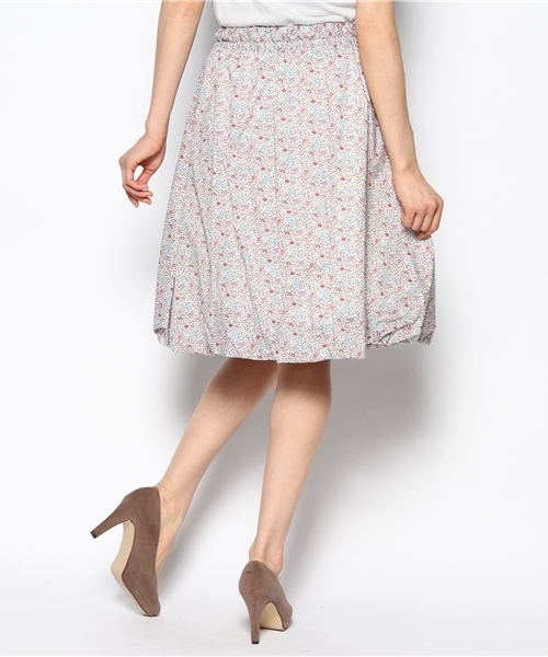 BEAMS BOY（ビームスボーイ）の「○O.ﾘﾊﾞﾃｨ ﾊﾞﾙｰﾝMID（スカート・レディース・ホワイト/クリーム・ONE SIZE）」の4枚目の写真