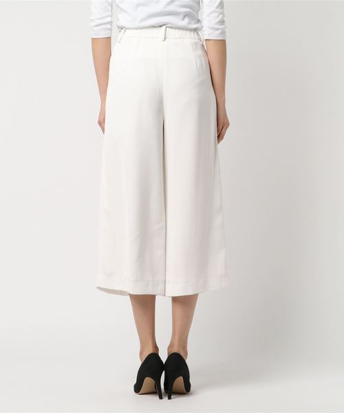 N.(N. Natural Beauty Basic)(エヌエヌナチュラルビューティーベーシック)の「【追加生産】ダブルタックガウチョパンツ(その他パンツ・レディース・グレー/ホワイト/ベージュ/ネイビー・MEDIUM/SMALL)」の22枚目の写真